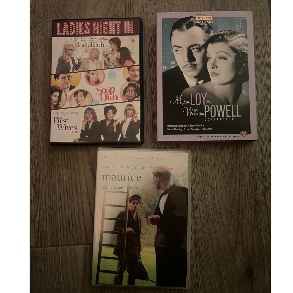 DVD Lot Myrna Loy William Powell TCM Collection/Ladies Night In/ Maurice